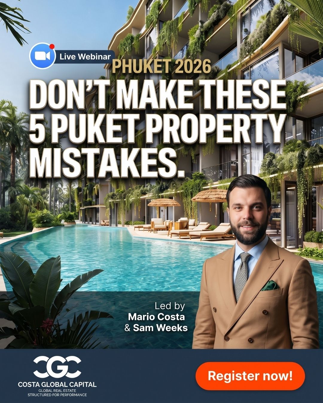 Costa Global Capital Meta ad creative